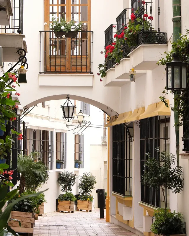 A street in Marbella old town